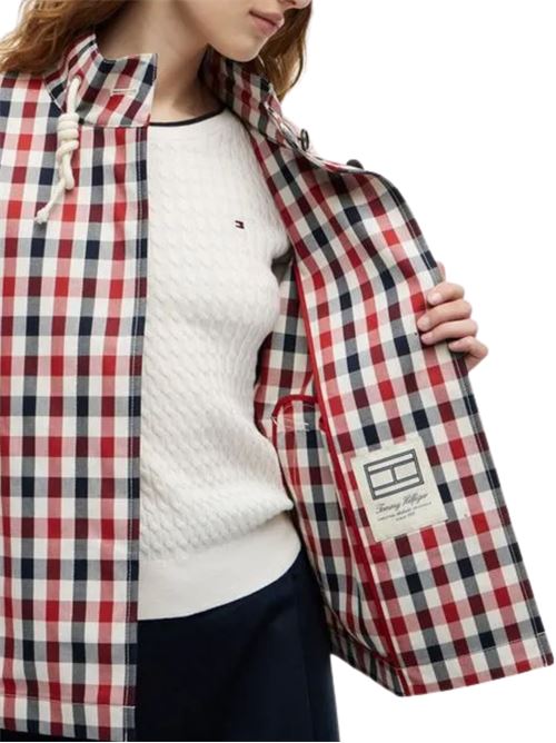 Giacca corta a quadri Tommy Hilfiger | WW0WW49845XNN